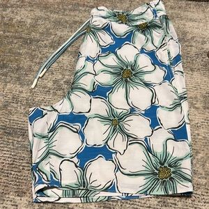 Johnnie-O Swim Trunks Mangrove Pipeline Floral Board Shorts Men’s Size Medium